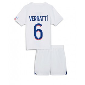 Baby Fußballbekleidung Paris Saint-Germain Marco Verratti #6 3rd Trikot 2022-23 Kurzarm (+ kurze hosen)